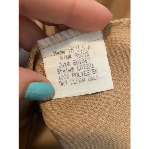 Hourglass black floral mesh lined pencil skirt size M - Picture 4 of 6